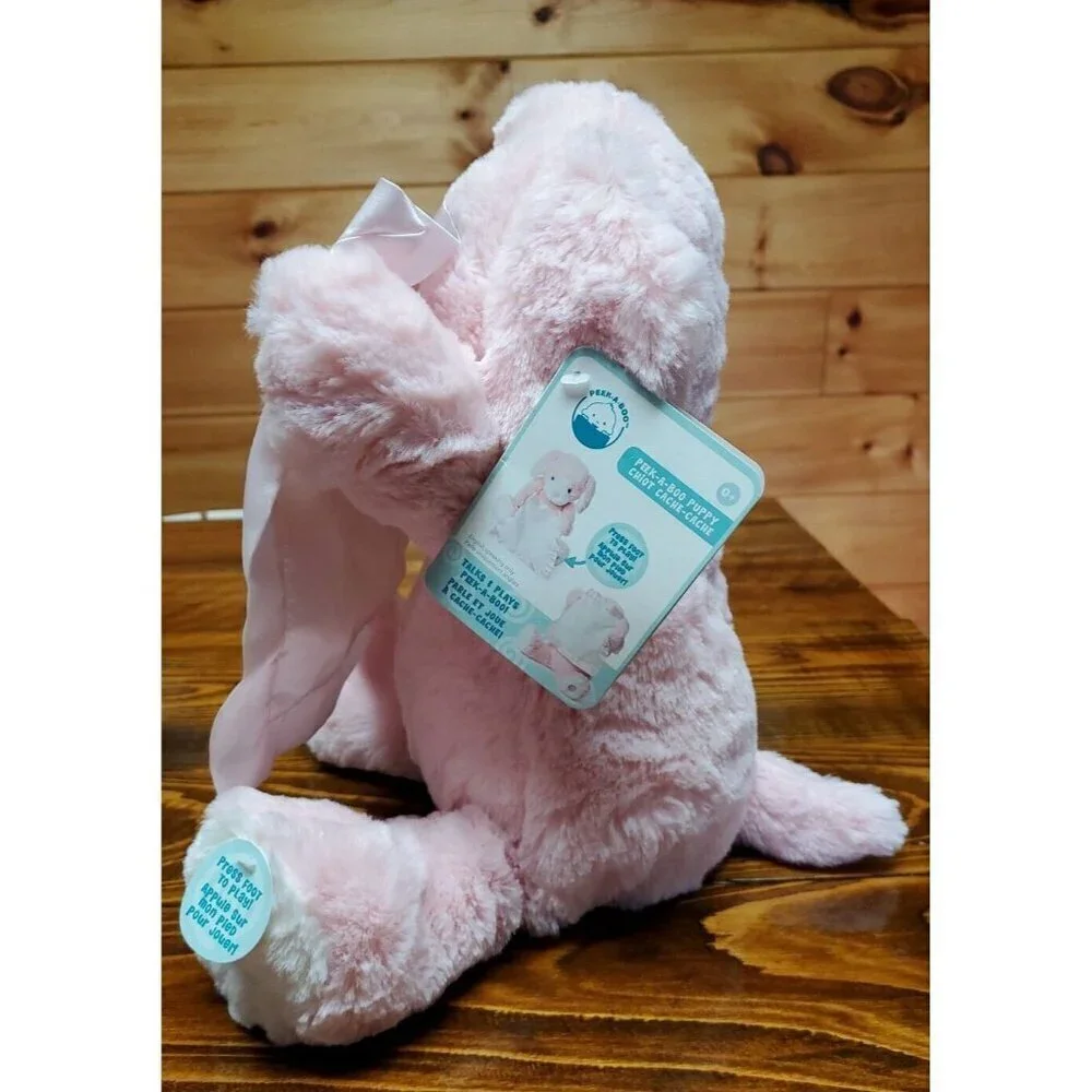 Peek-a-Boo Puppy Plush Furry Friends Nursery Movement and Audio 10